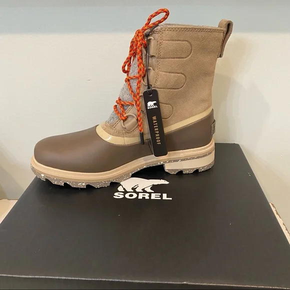 Sorel Lennox Street Laceup Waterproof Suede boots - Picture 3 of 12